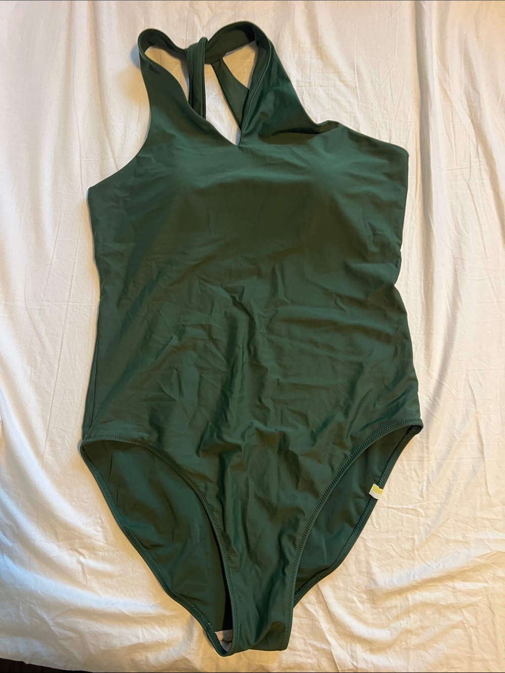 Summersalt one shoulder green 10